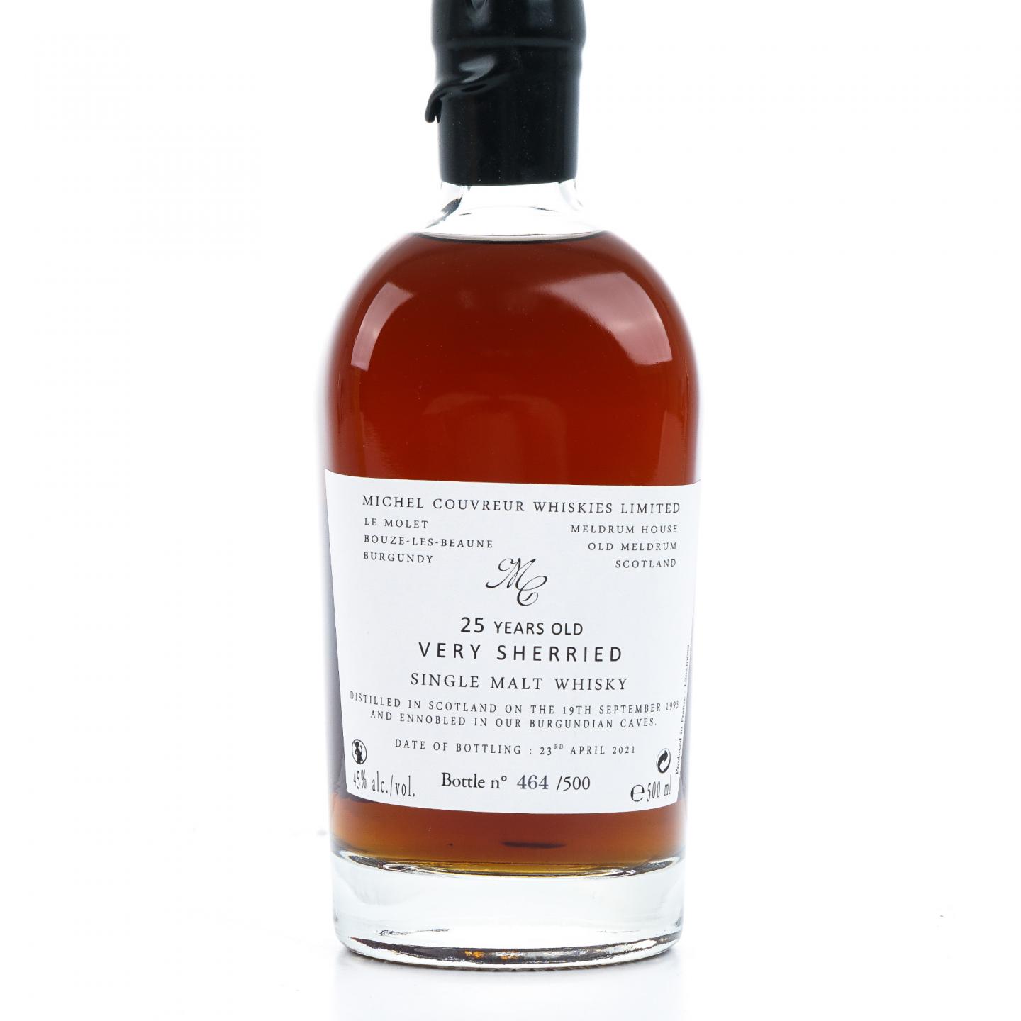 Michel Couvreur 25年 1993-2021 Very Sherried 500ml