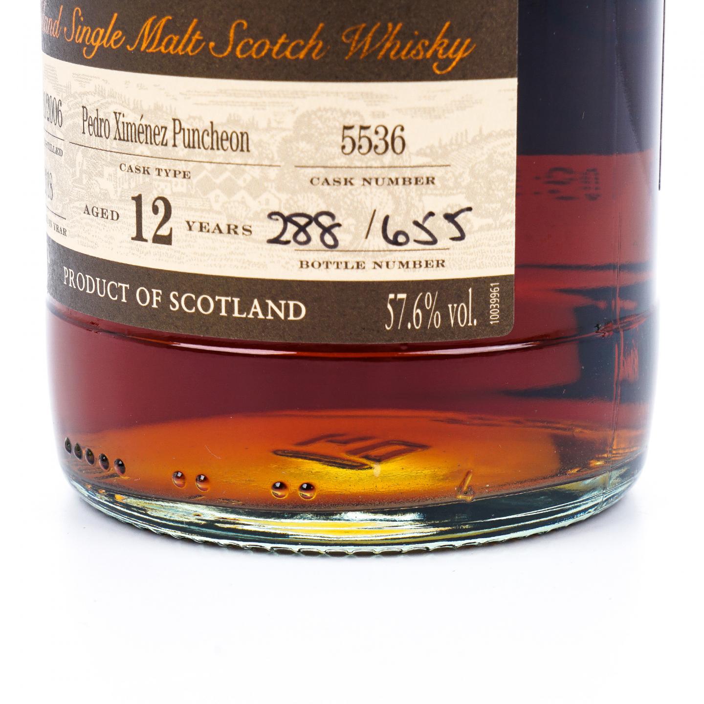 Glendronach 格兰多纳 12年 2006-2018 雪莉单桶#5536