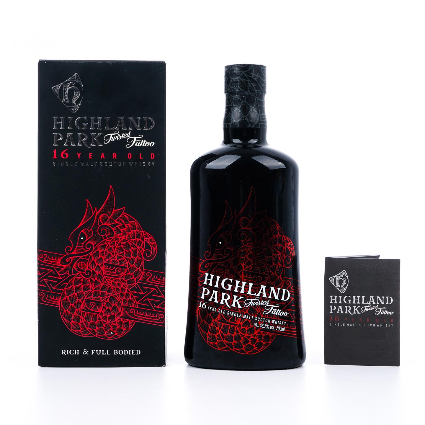 Highland Park 高原骑士 16年 Twisted Tattoo