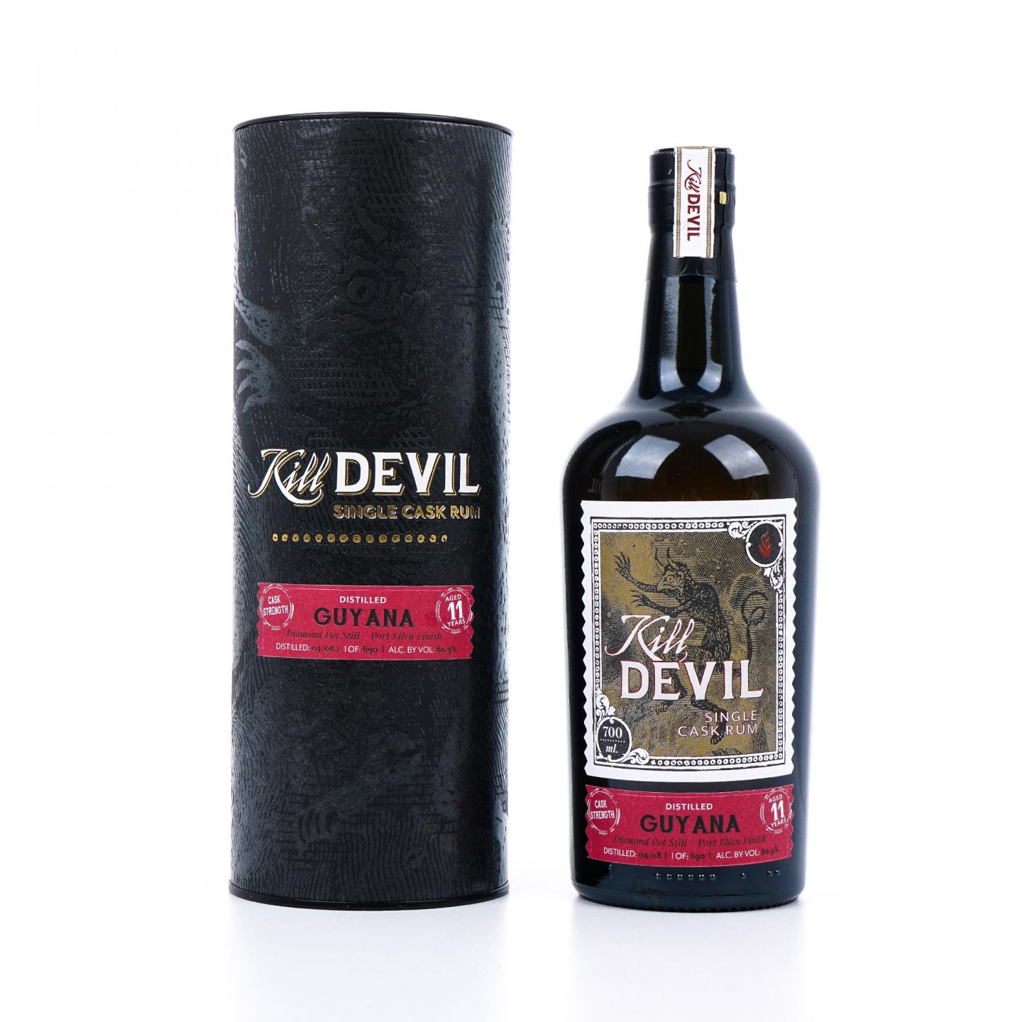 Guyana 钻石 11年 2008 Kill Devil 单桶朗姆酒 桶强