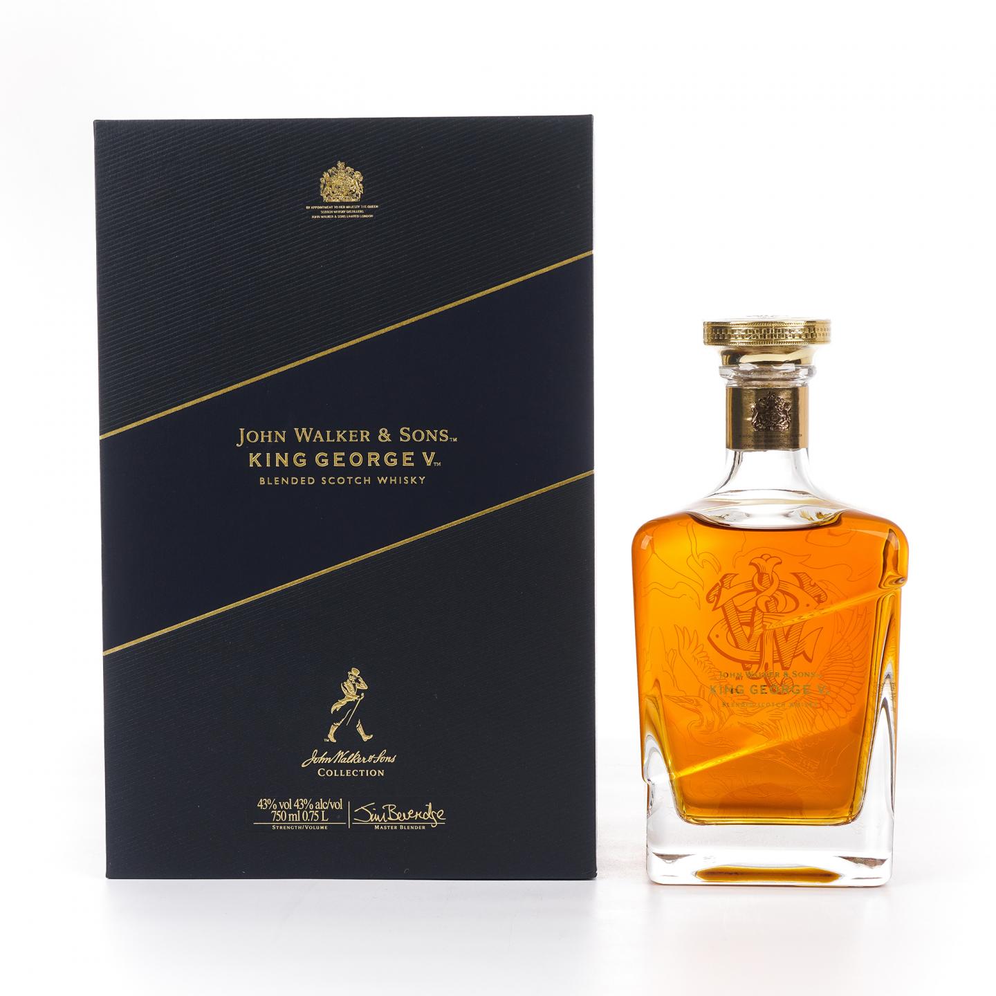 Johnnie Walker 尊尼获加 2021 英皇乔治五世纪念版 调和 750ML 行货