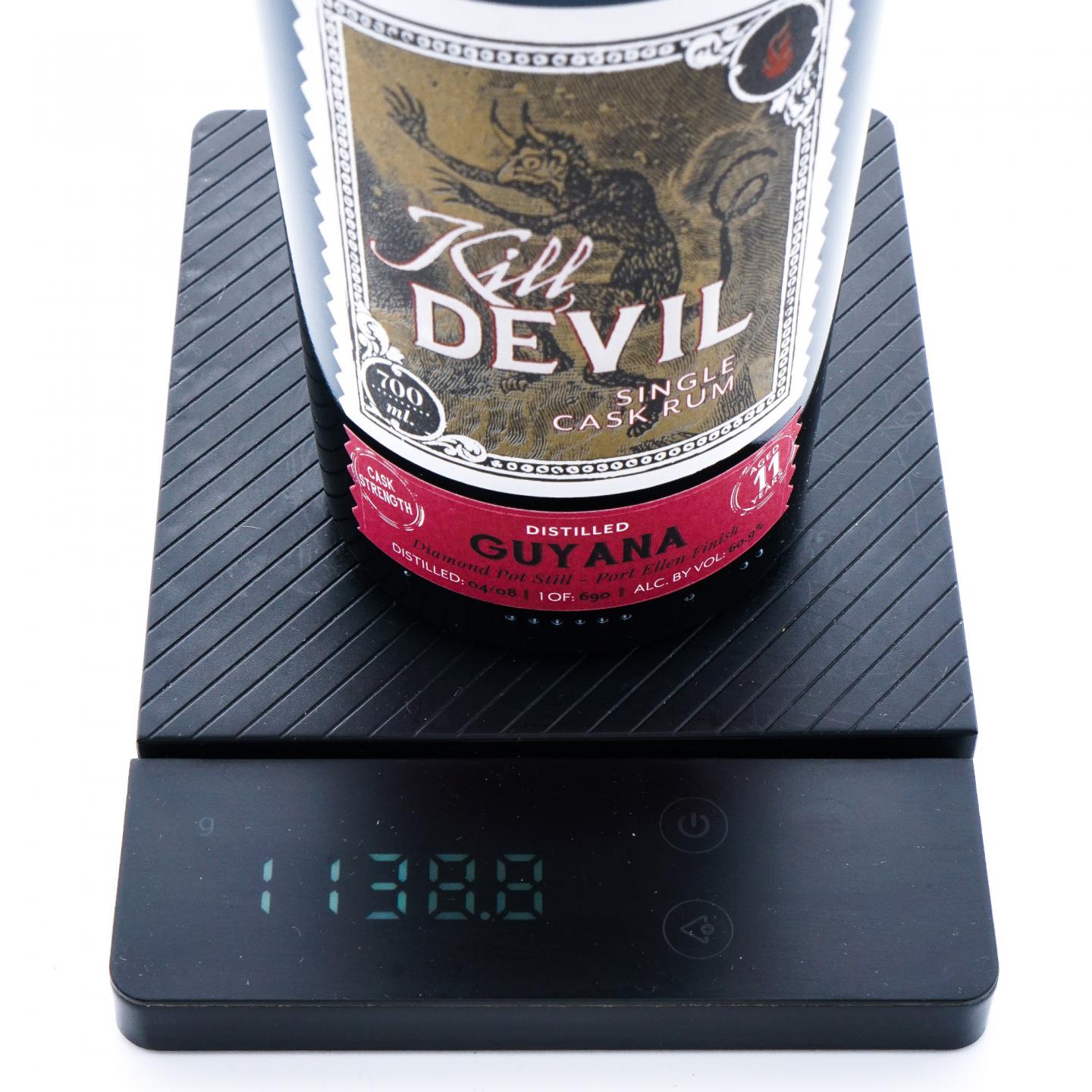 Guyana 钻石 11年 2008 Kill Devil 单桶朗姆酒 桶强