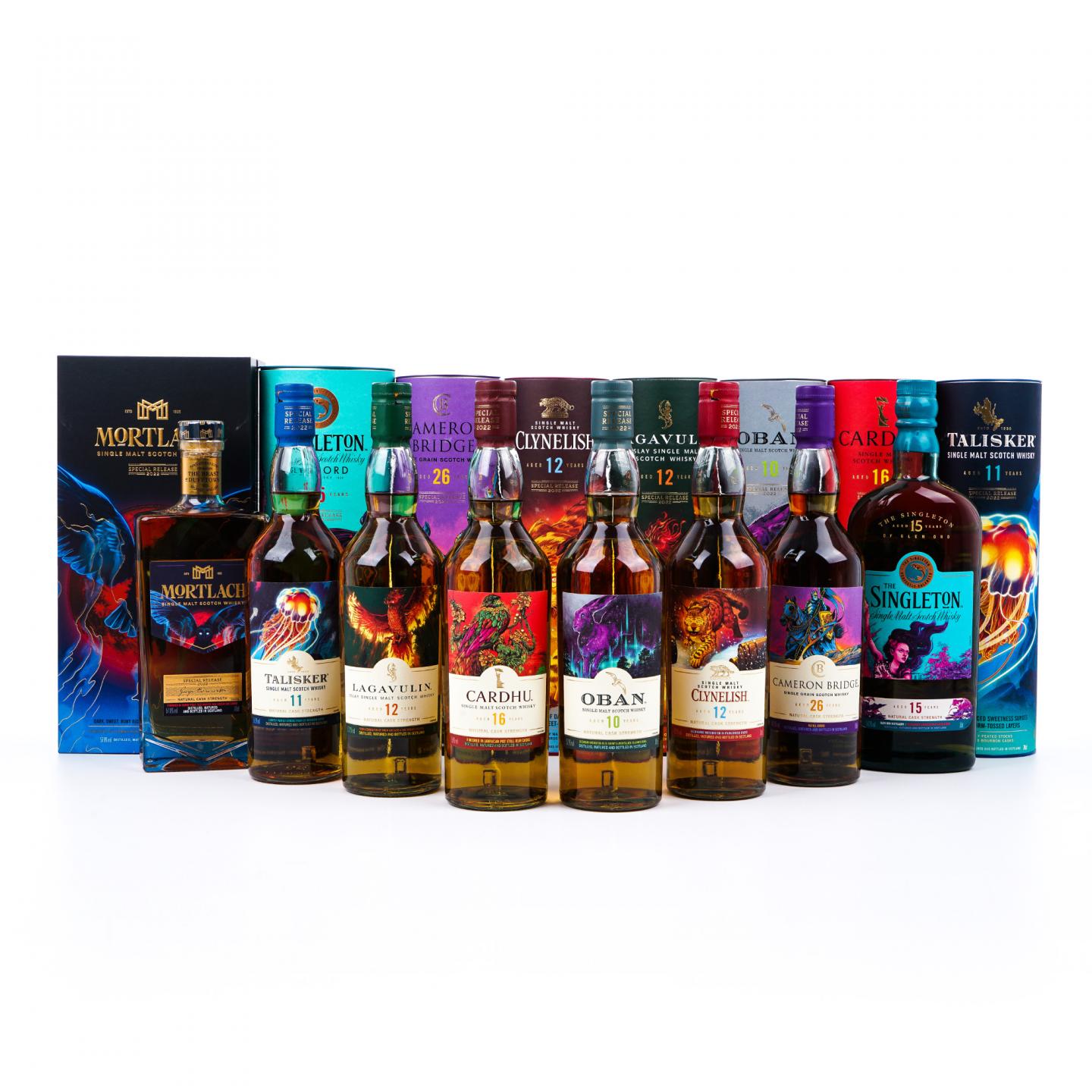 Diageo 帝亚吉欧 SR 2022珍藏系列全套 8瓶组 行货