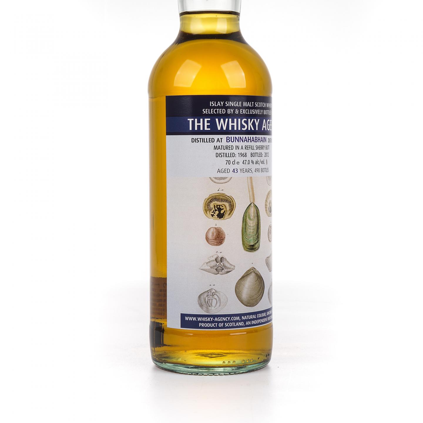 Bunnahabhain 布纳哈本 43年 1968-2012 雪莉桶 TWA