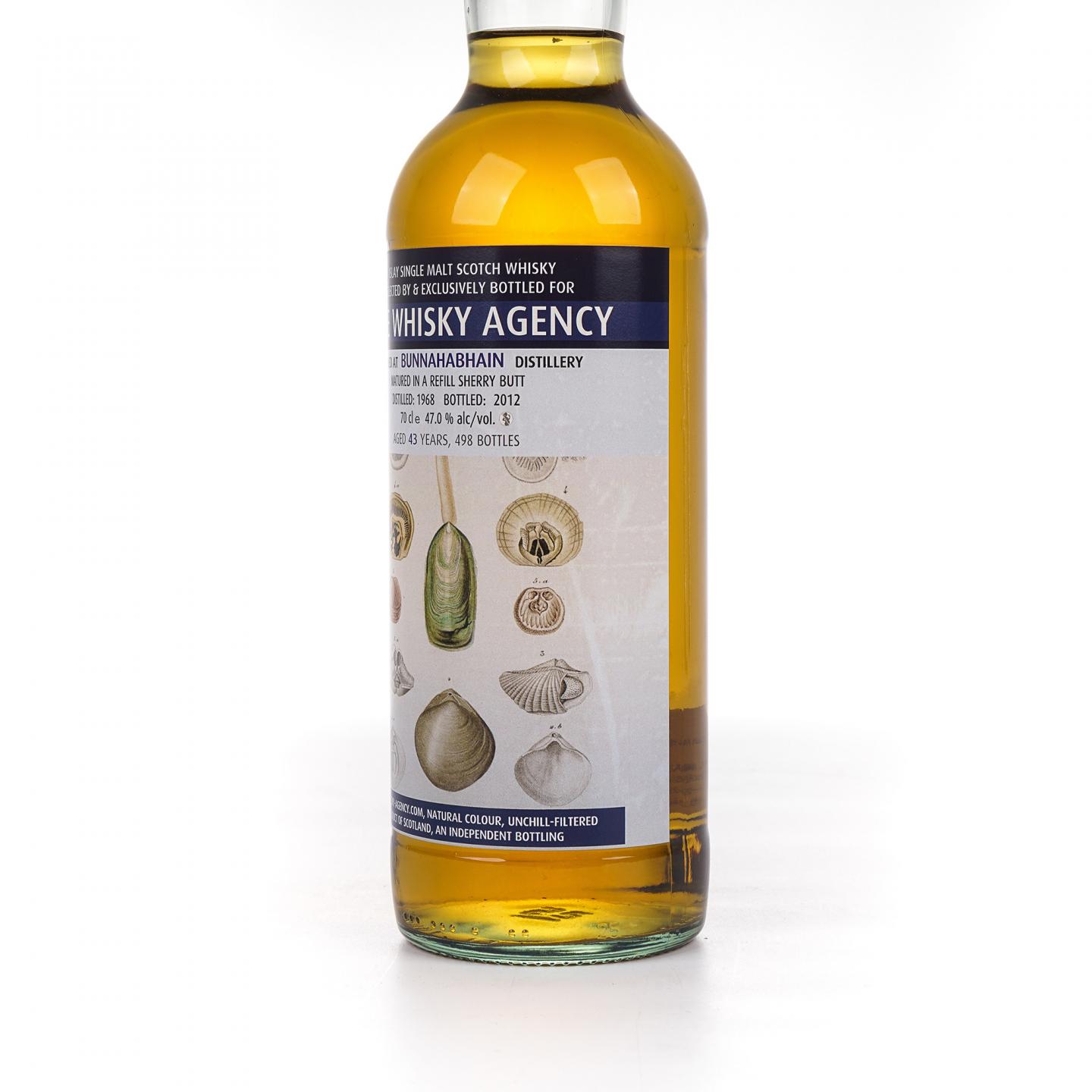 Bunnahabhain 布纳哈本 43年 1968-2012 雪莉桶 TWA