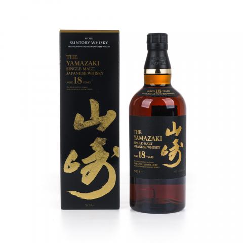 山崎 18年 金字黑标 No.1258044