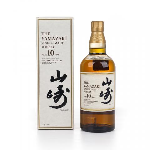 山崎 10年 金花头 Single Malt
