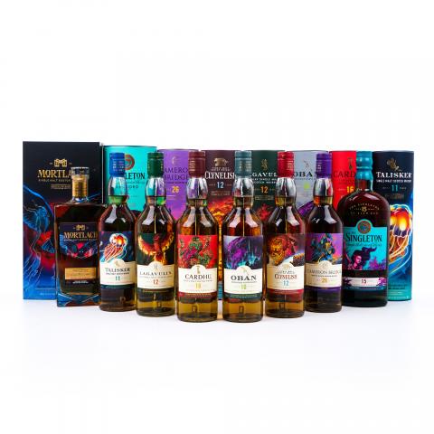 Diageo 帝亚吉欧 SR 2022珍藏系列全套 8瓶组 行货