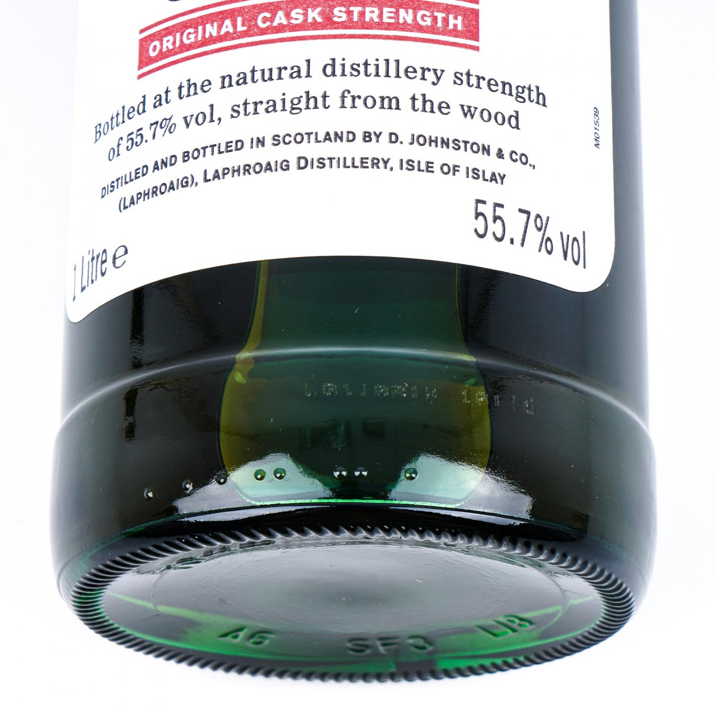 Laphroaig 拉弗格 10年 桶强 小红标 55.7%vol. 1升装