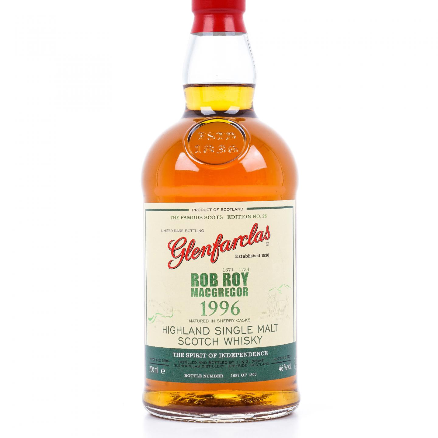 Glenfarclas 格兰花格 1996-2024 雪莉桶