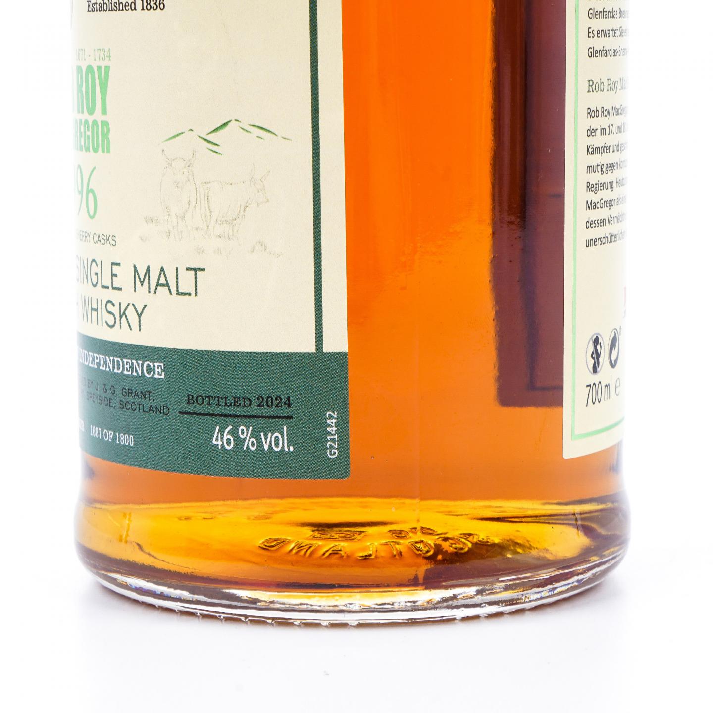 Glenfarclas 格兰花格 1996-2024 雪莉桶