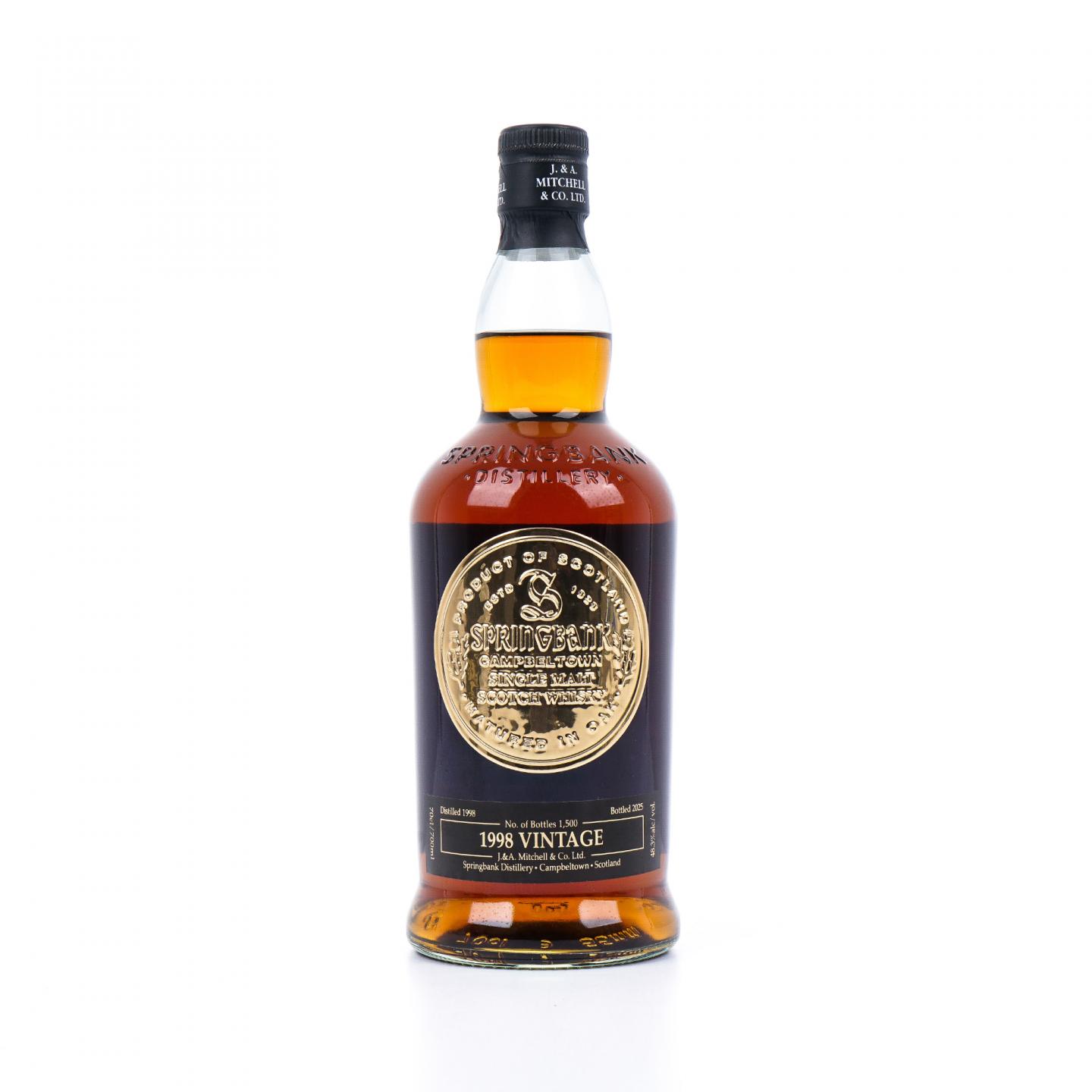 Springbank 云顶 1998-2025 Vintage