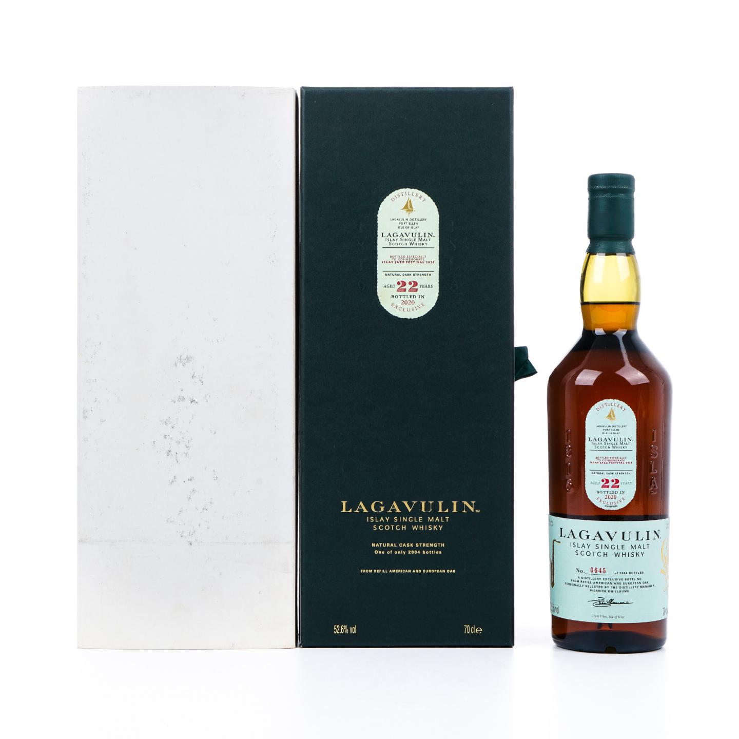 Lagavulin 乐加维林 22年 2020 爵士音乐节 桶强