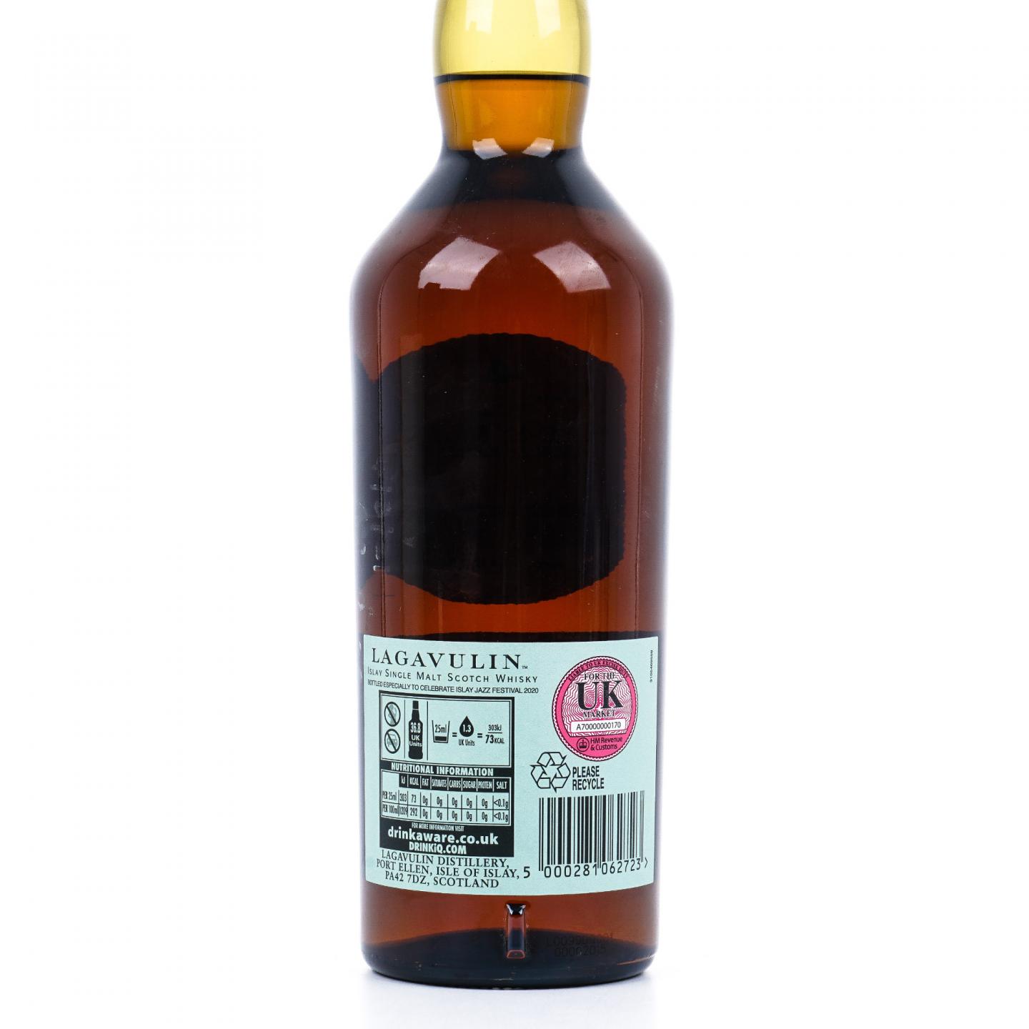 Lagavulin 乐加维林 22年 2020 爵士音乐节 桶强