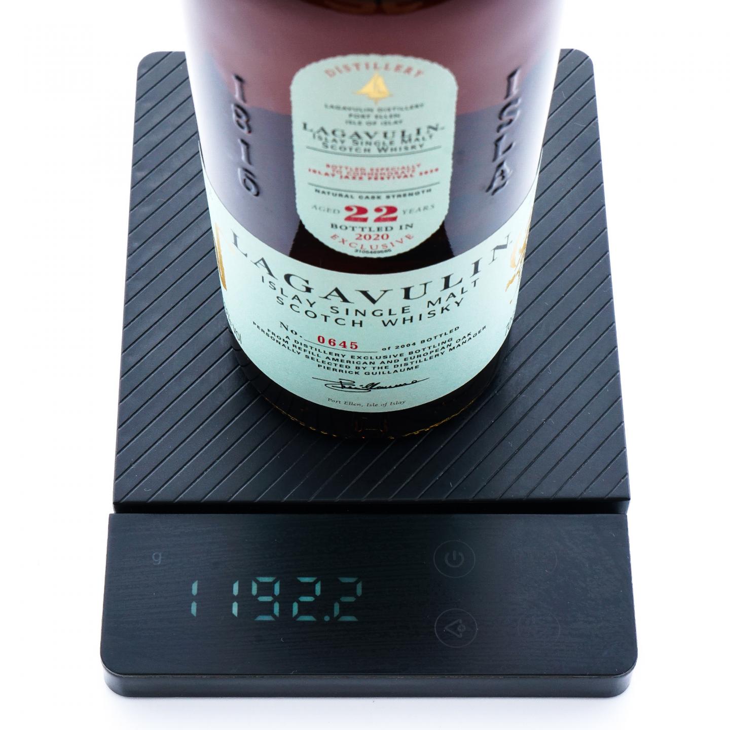 Lagavulin 乐加维林 22年 2020 爵士音乐节 桶强