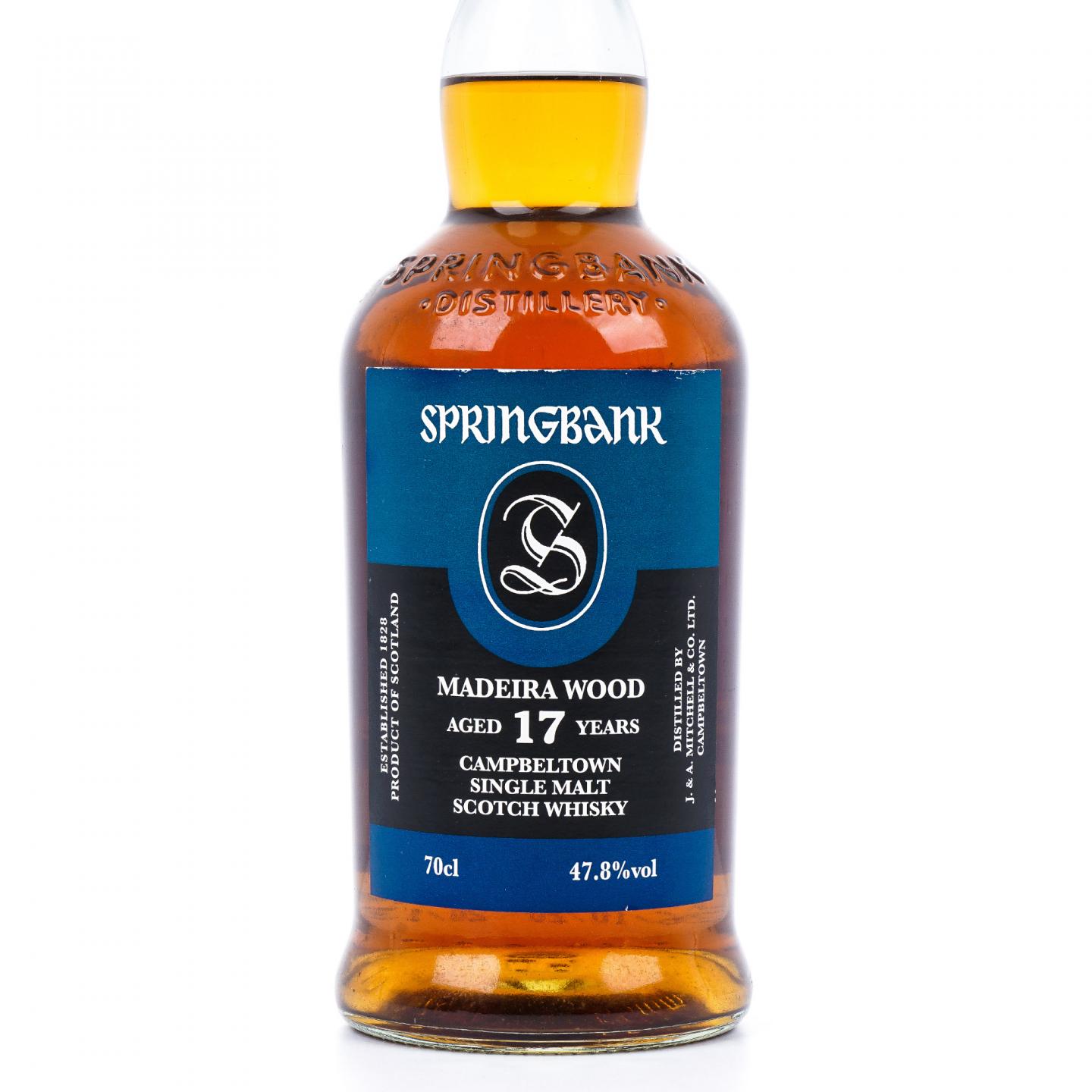 Springbank 云顶 17年 2002-2020 MADEIRA WOOD