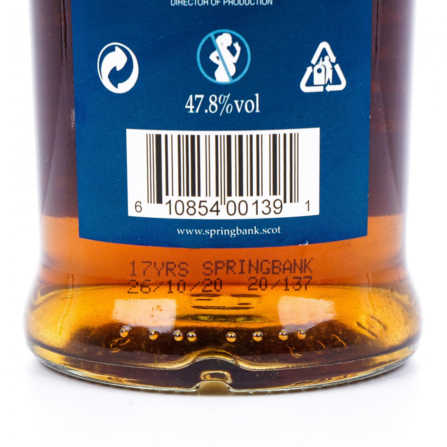 Springbank 云顶 17年 2002-2020 MADEIRA WOOD