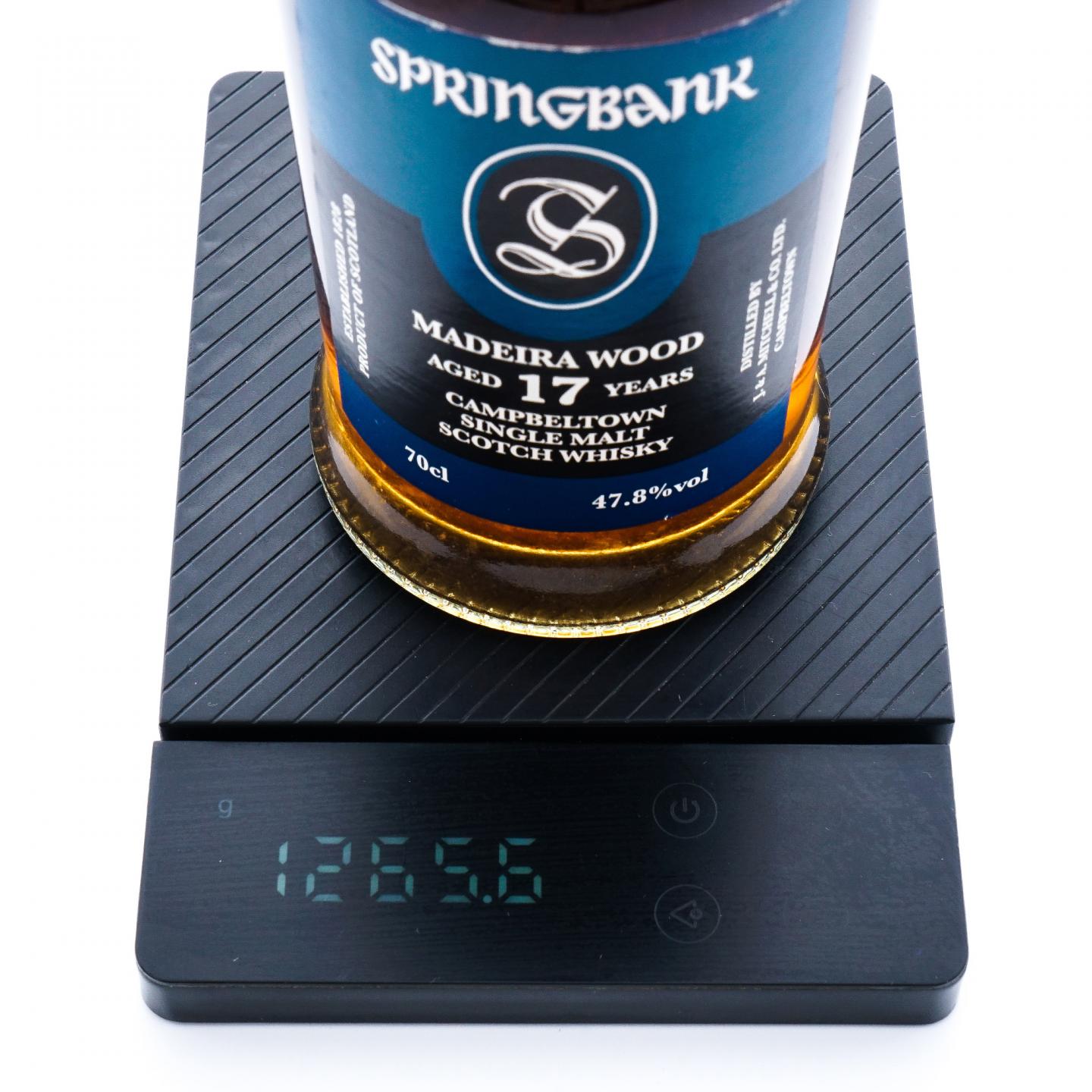 Springbank 云顶 17年 2002-2020 MADEIRA WOOD
