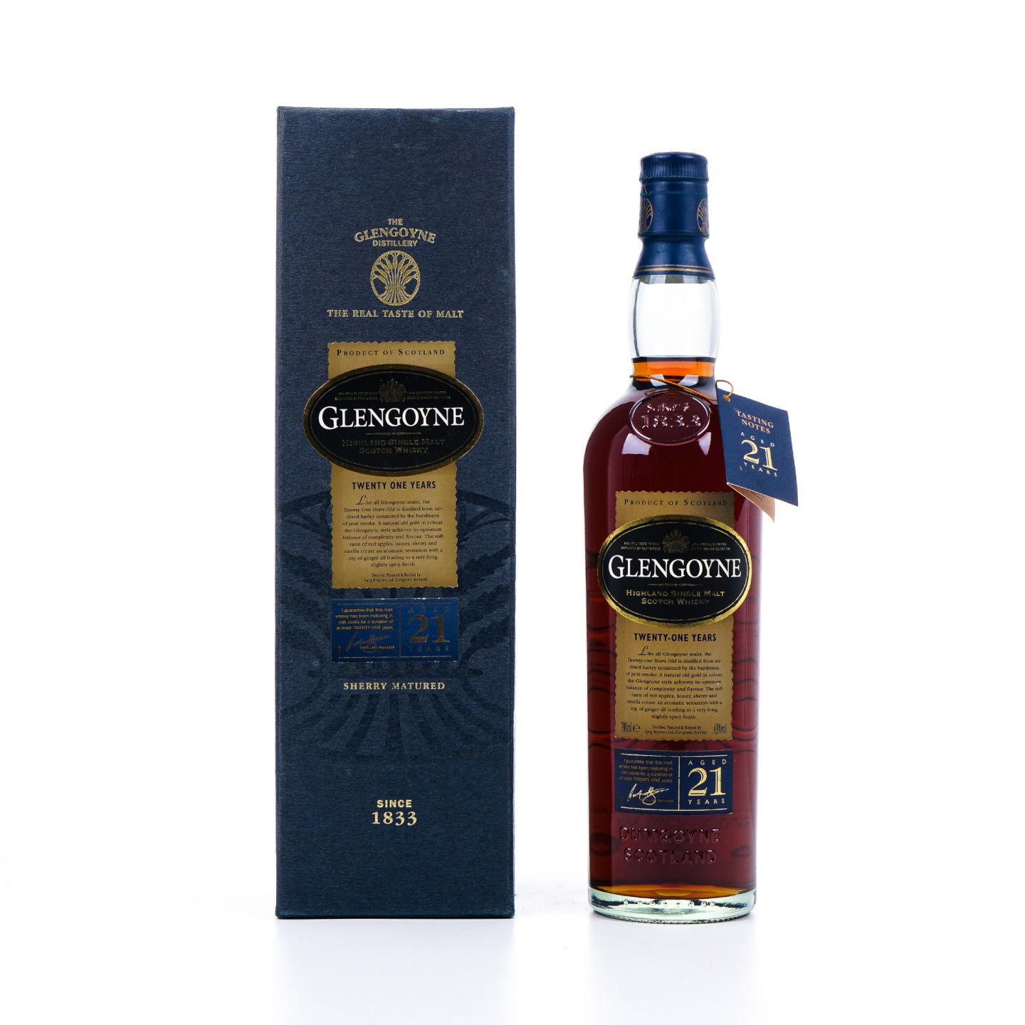 Glengoyne 格兰哥尼 21年 单一麦芽 礼盒