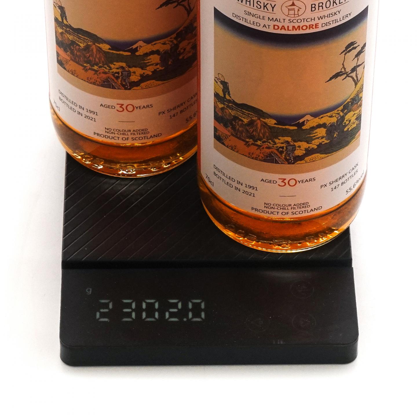 Dalmore 达尔摩 1991-2021 30年「葛饰北斋·下目黑之秋」PX雪莉单桶 2瓶组