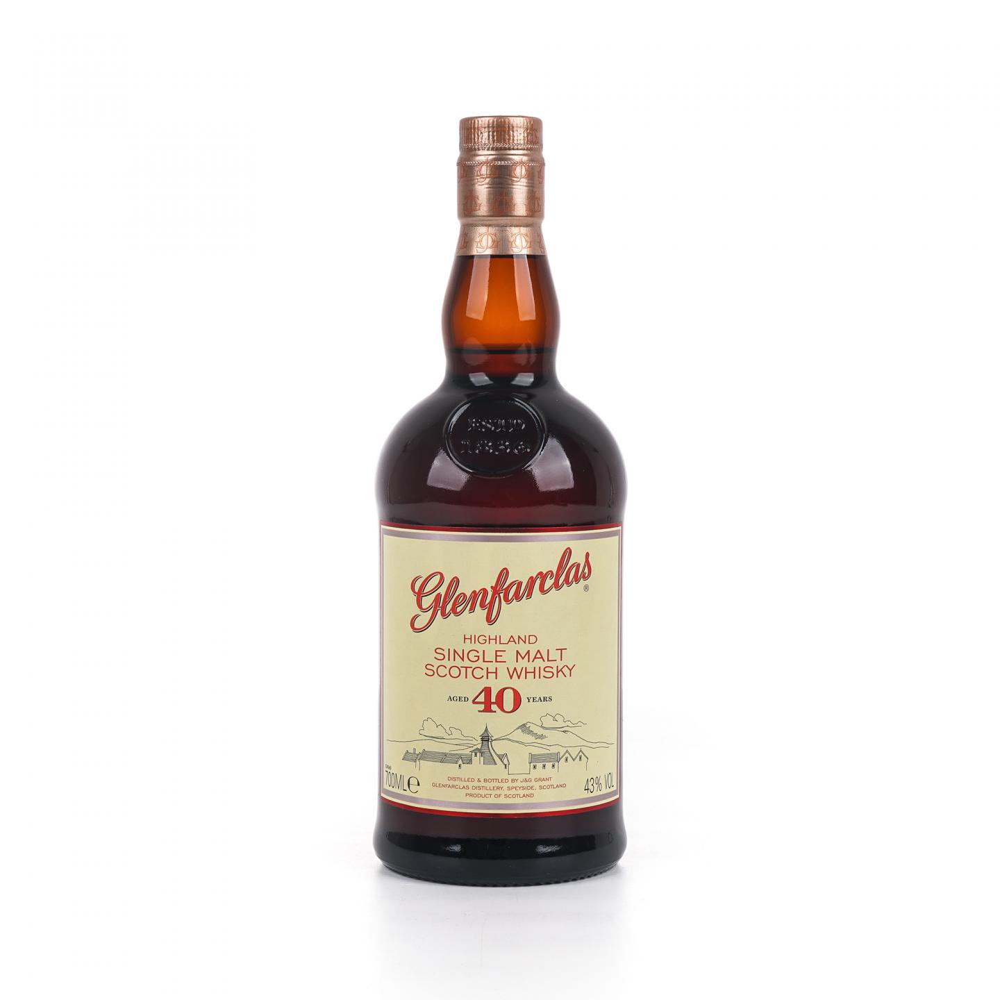 Glenfarclas 格兰花格 40年 红礼盒版