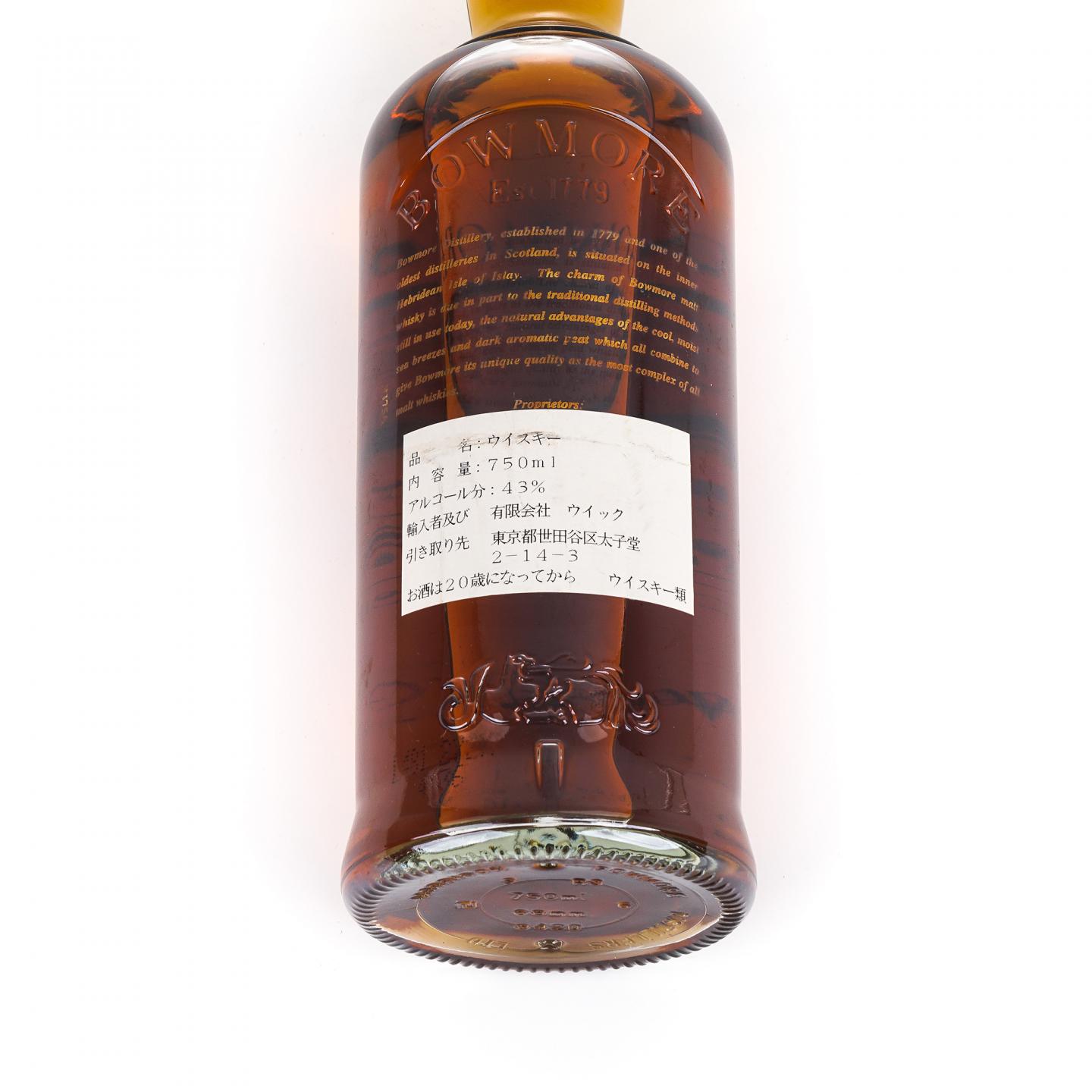Bowmore 波摩 12年 透明海鸥标 750ml
