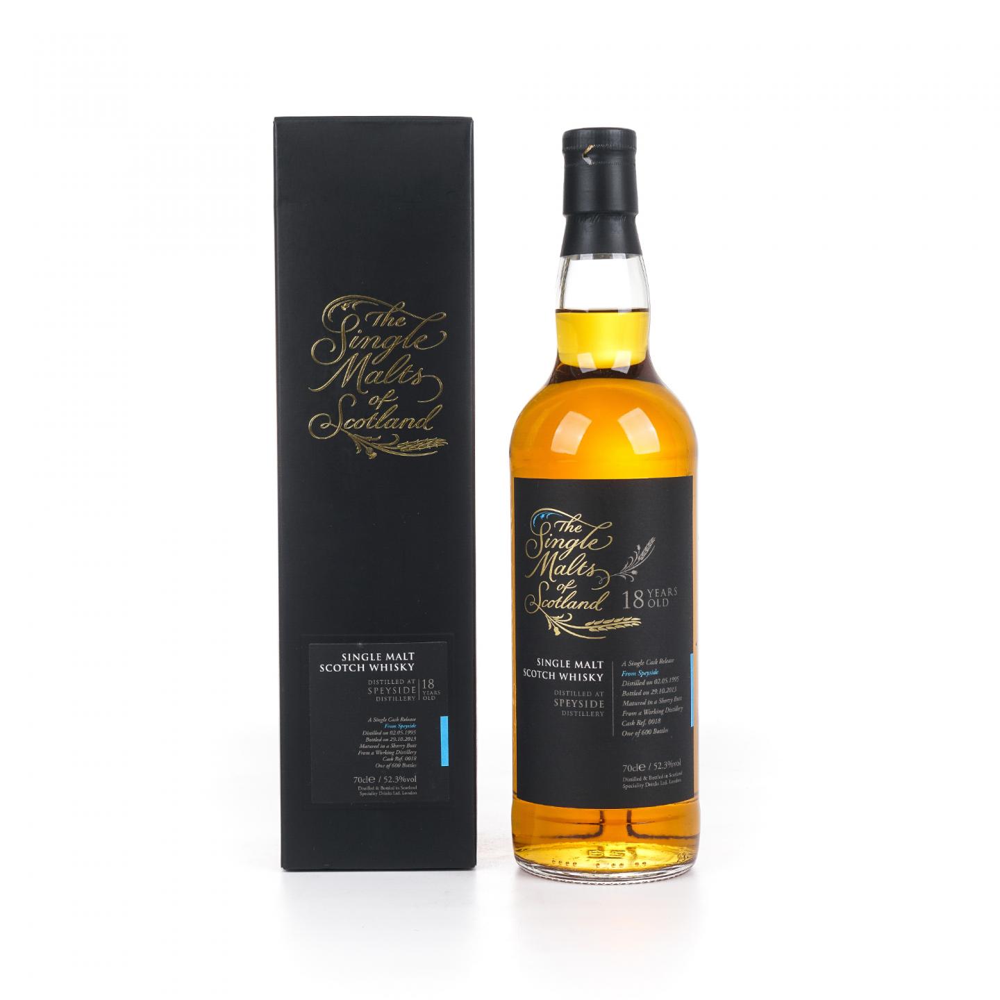 Speyside 斯佩塞 18年 1995-2013 雪莉桶#0018