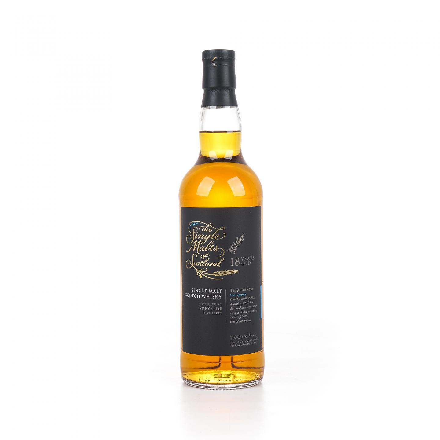 Speyside 斯佩塞 18年 1995-2013 雪莉桶#0018