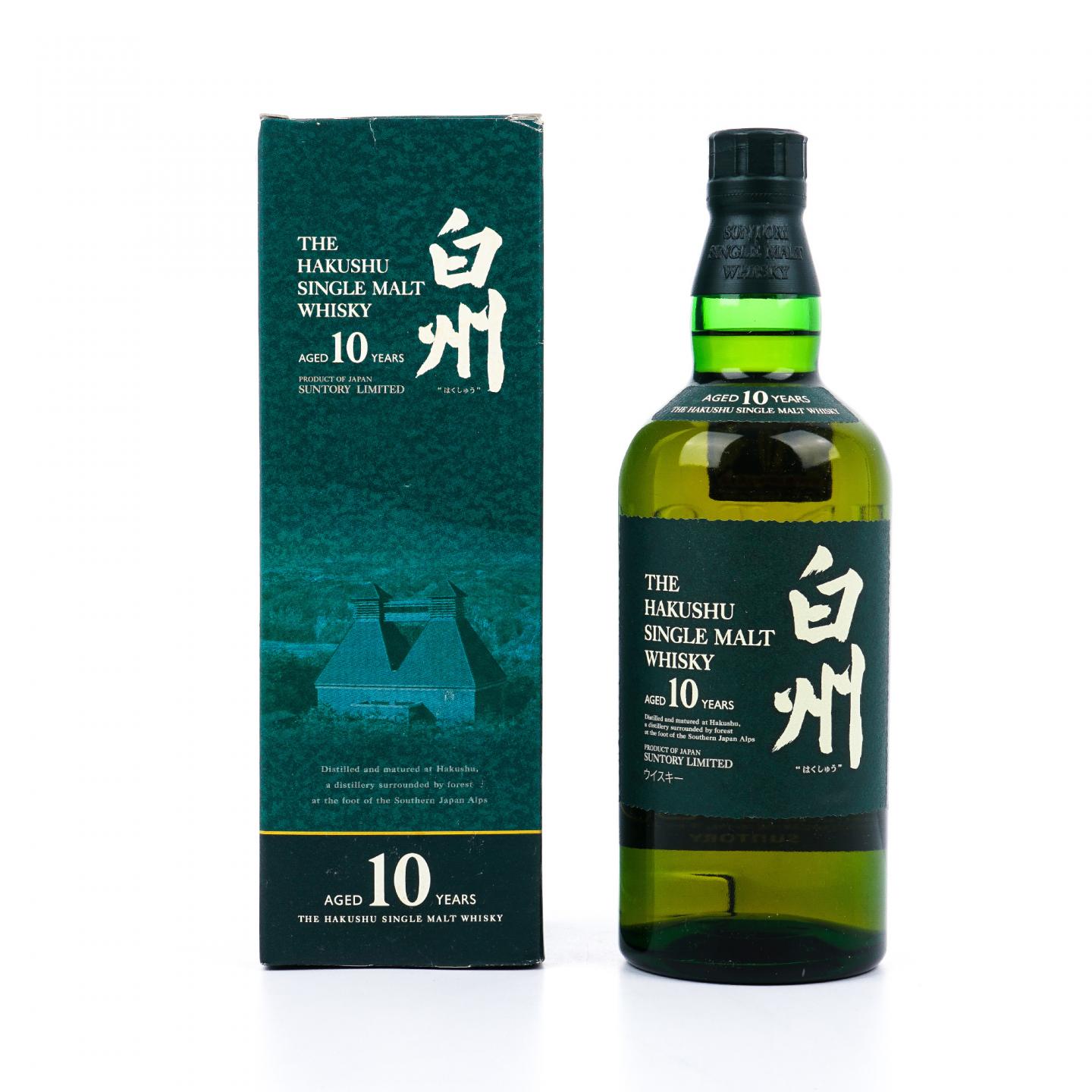 白州 10年 金花头 40%Vol.