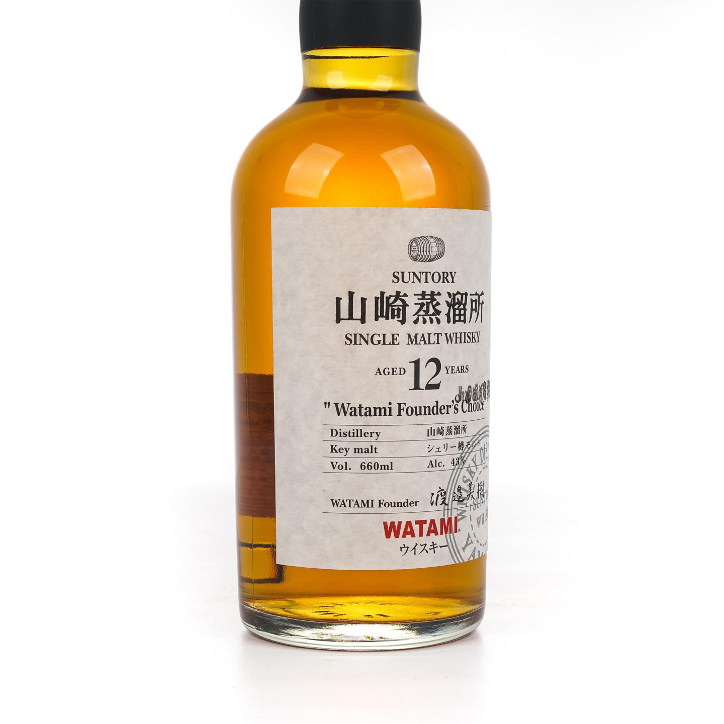 山崎 12年 渡边美树 Watami Founder’s Choice 660ml