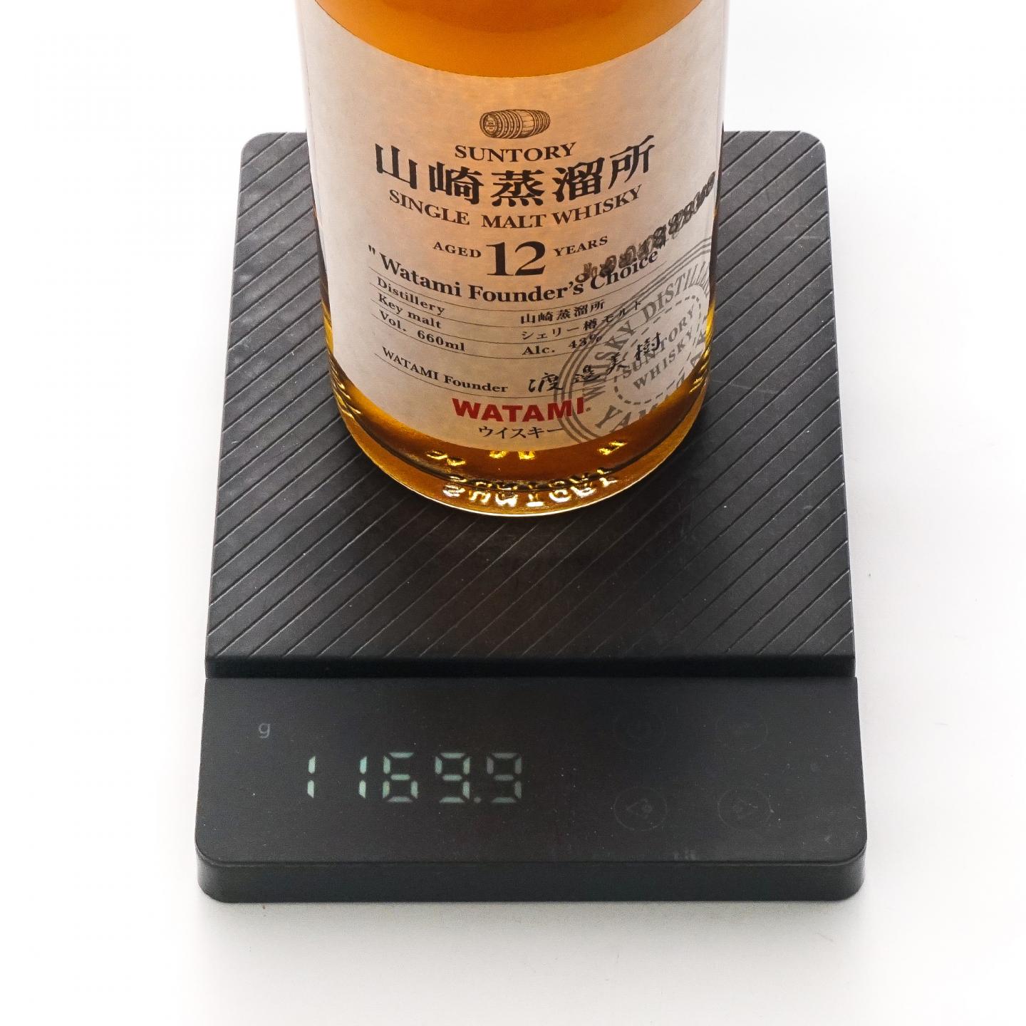 山崎 12年 渡边美树 Watami Founder’s Choice 660ml