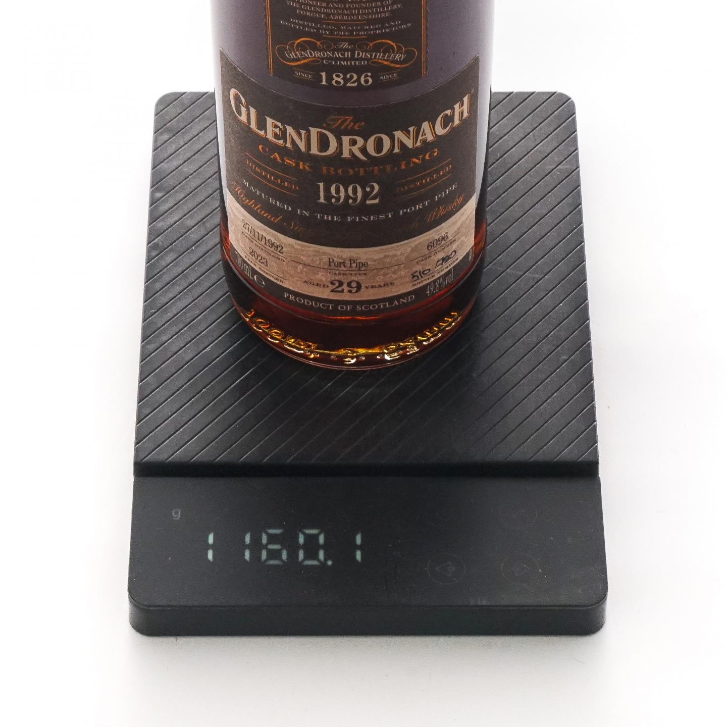 Glendronach 格兰多纳 29年 1992-2023 行货 单桶#6096