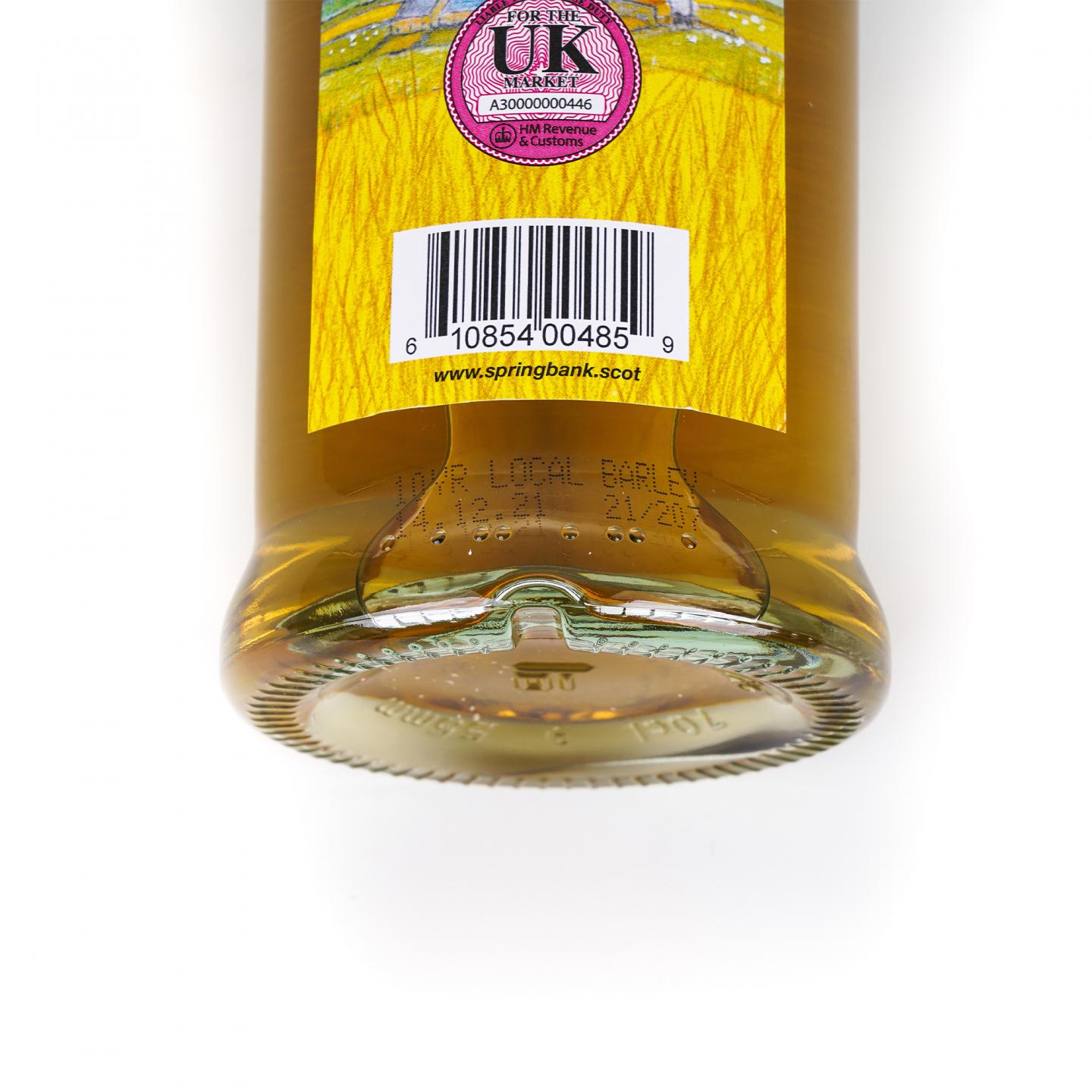 Springbank 云顶 10年 2011-2021 本地大麦