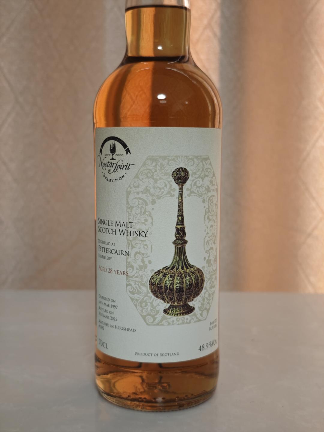 Fettercairn费特凯恩 28年 镀银珐琅注壶 单桶 48.9%