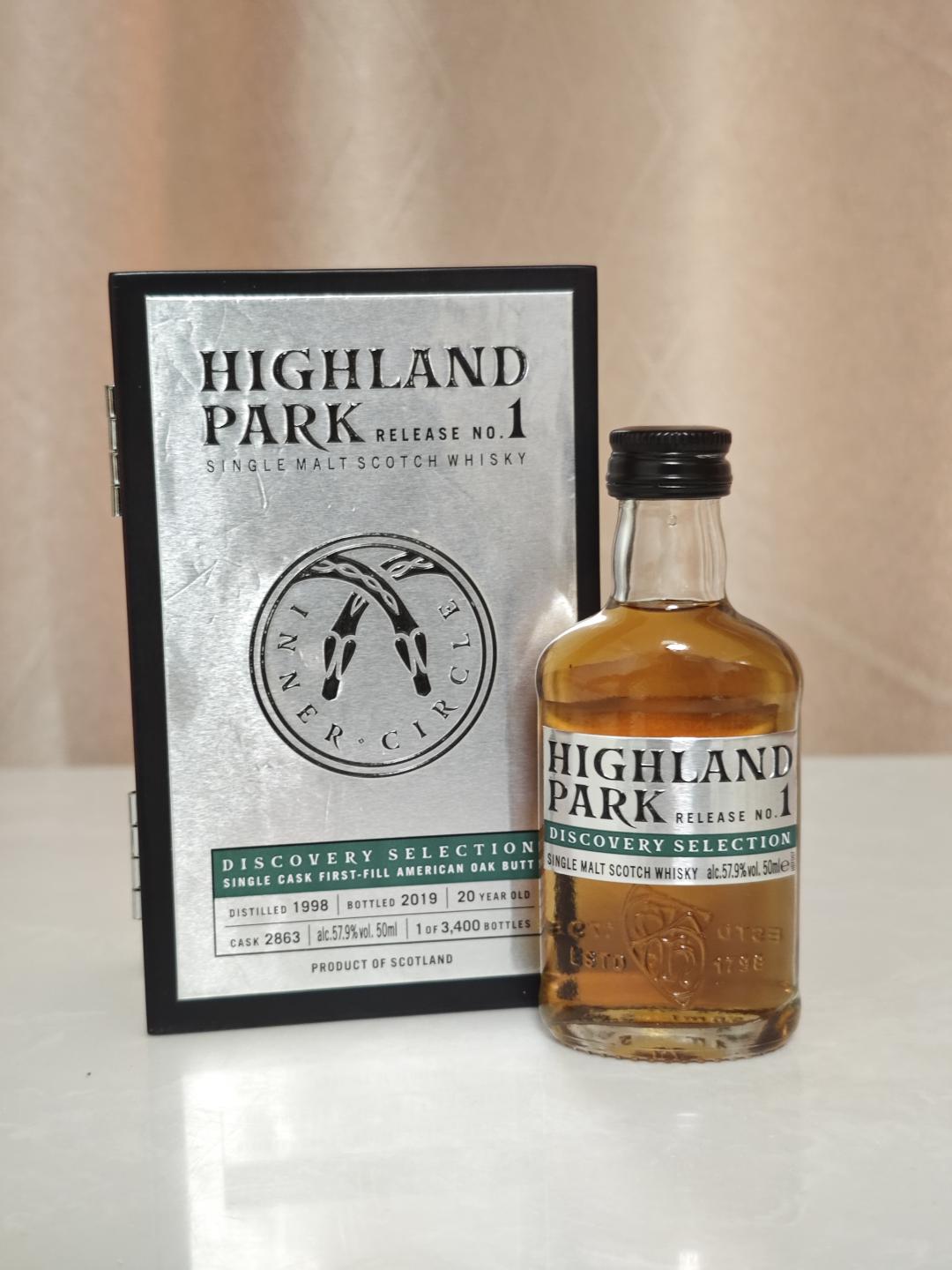 Highland Park高原骑士20年 Discovery首版