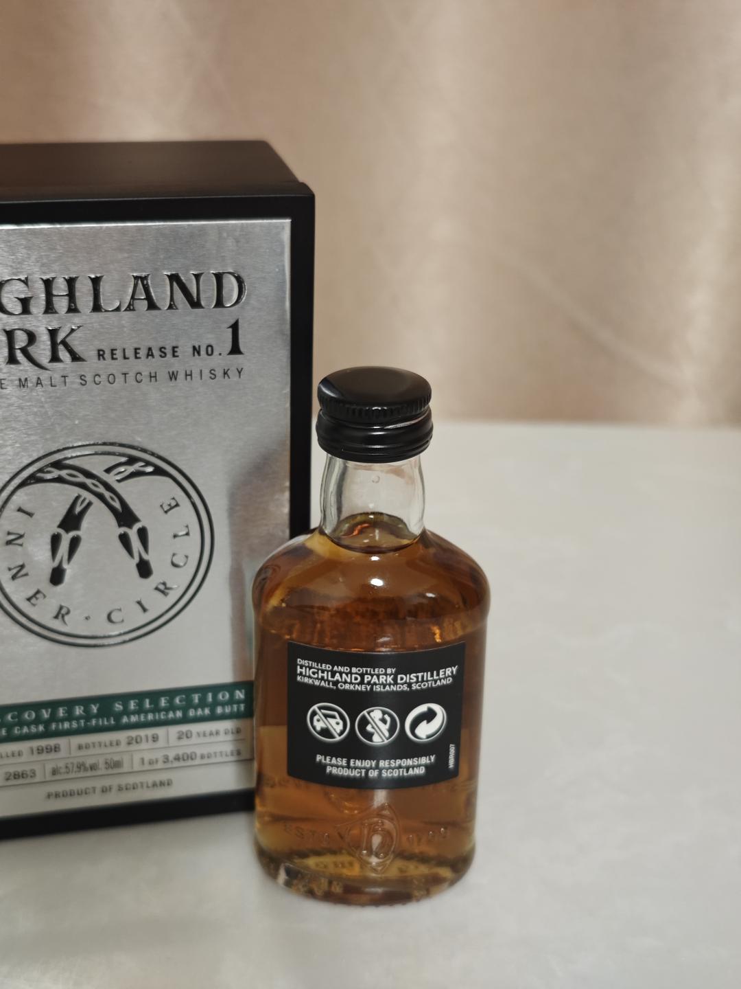 Highland Park高原骑士20年 Discovery首版