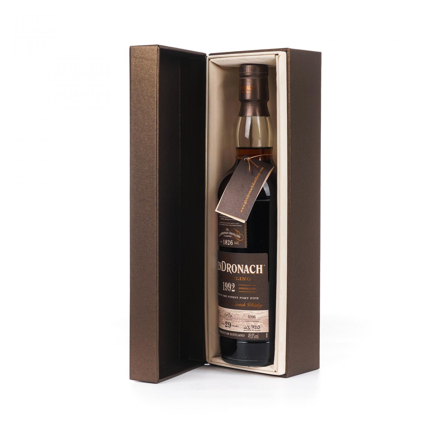 Glendronach 格兰多纳 29年 1992-2023 单桶#6096 行货 49.8%Vol. 非原盒