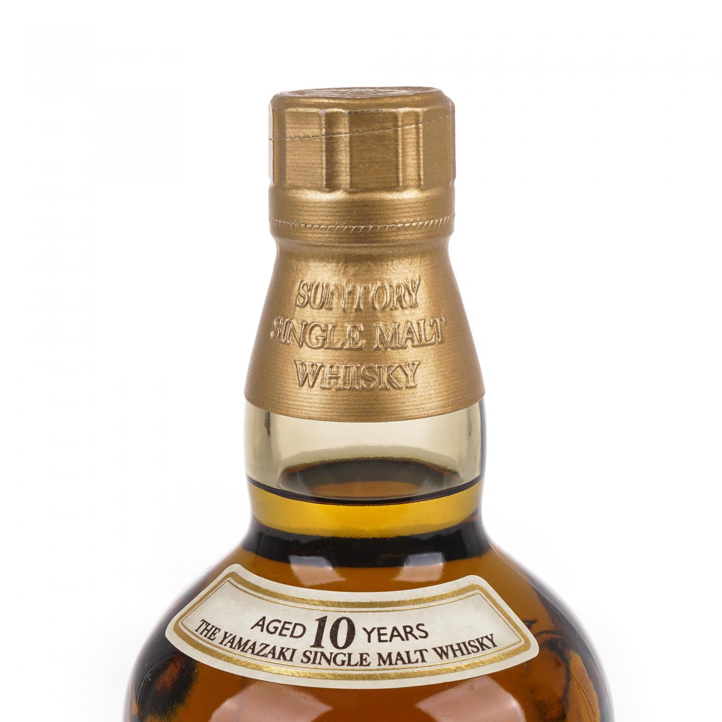 山崎 10年 Single Malt 金花盖
