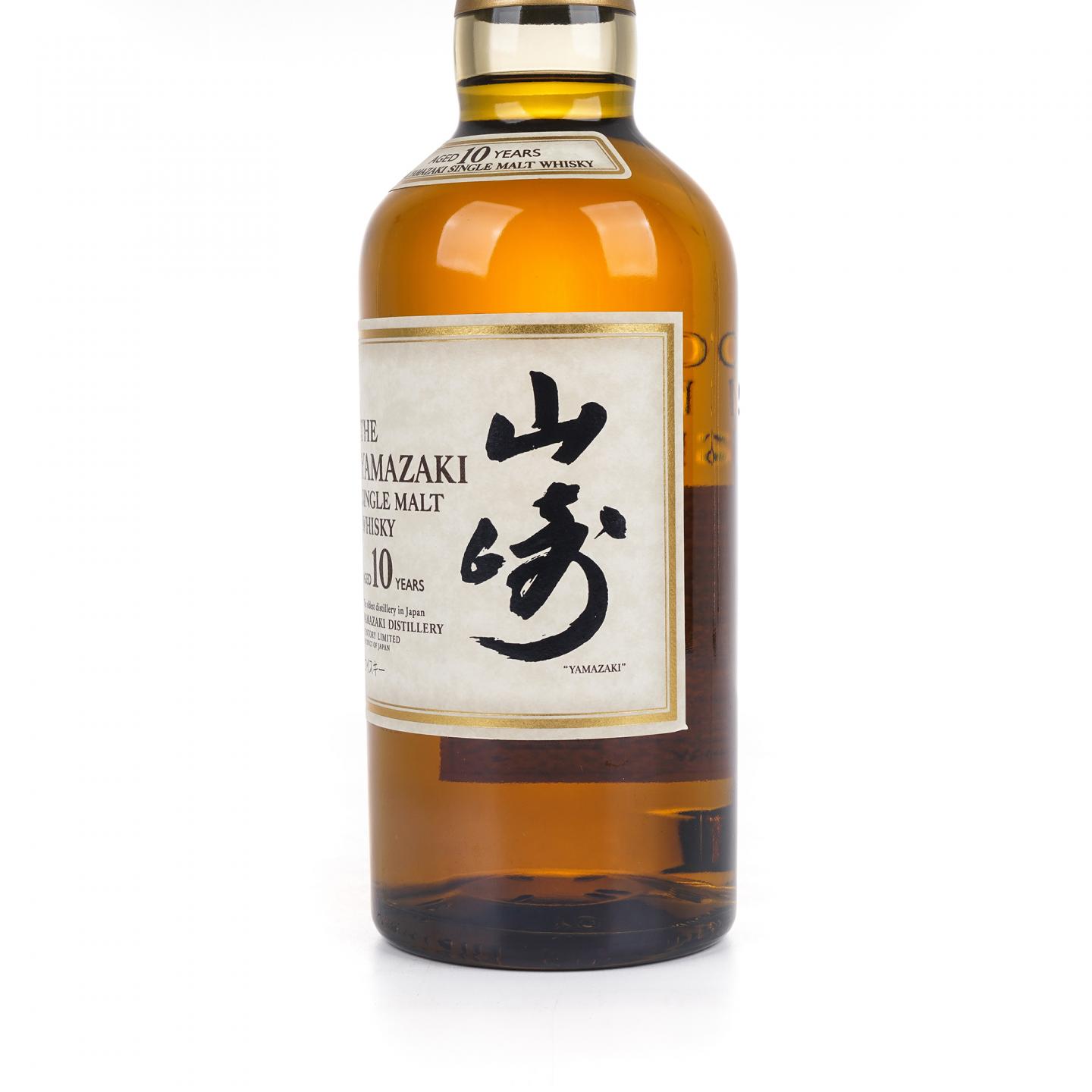 山崎 10年 Single Malt 金花盖