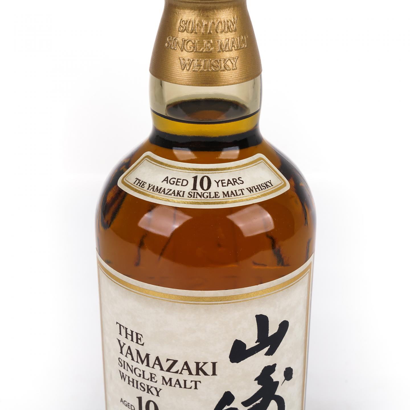 山崎 10年 Single Malt 金花盖