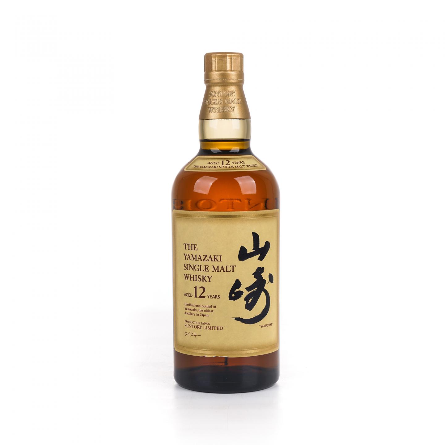 山崎 12年 Single Malt 金花盖