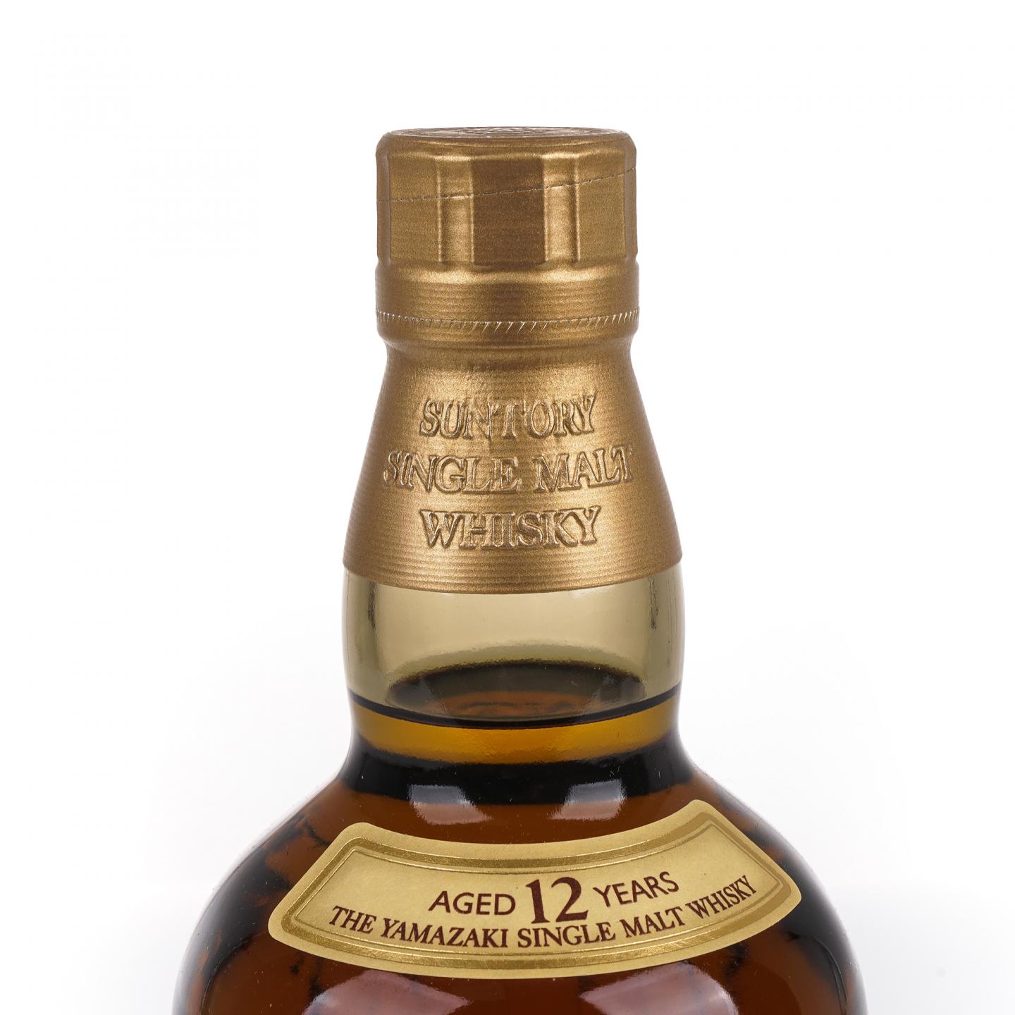 山崎 12年 Single Malt 金花盖