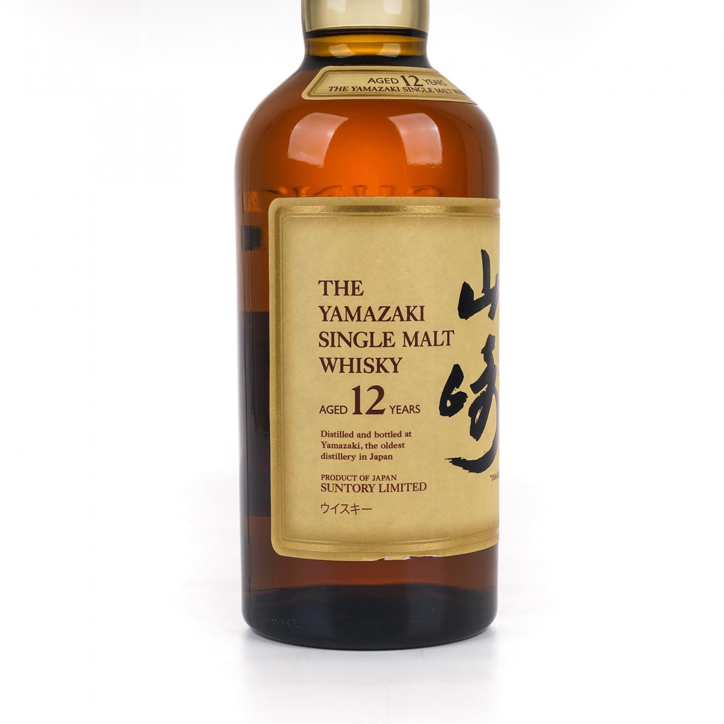 山崎 12年 Single Malt 金花盖