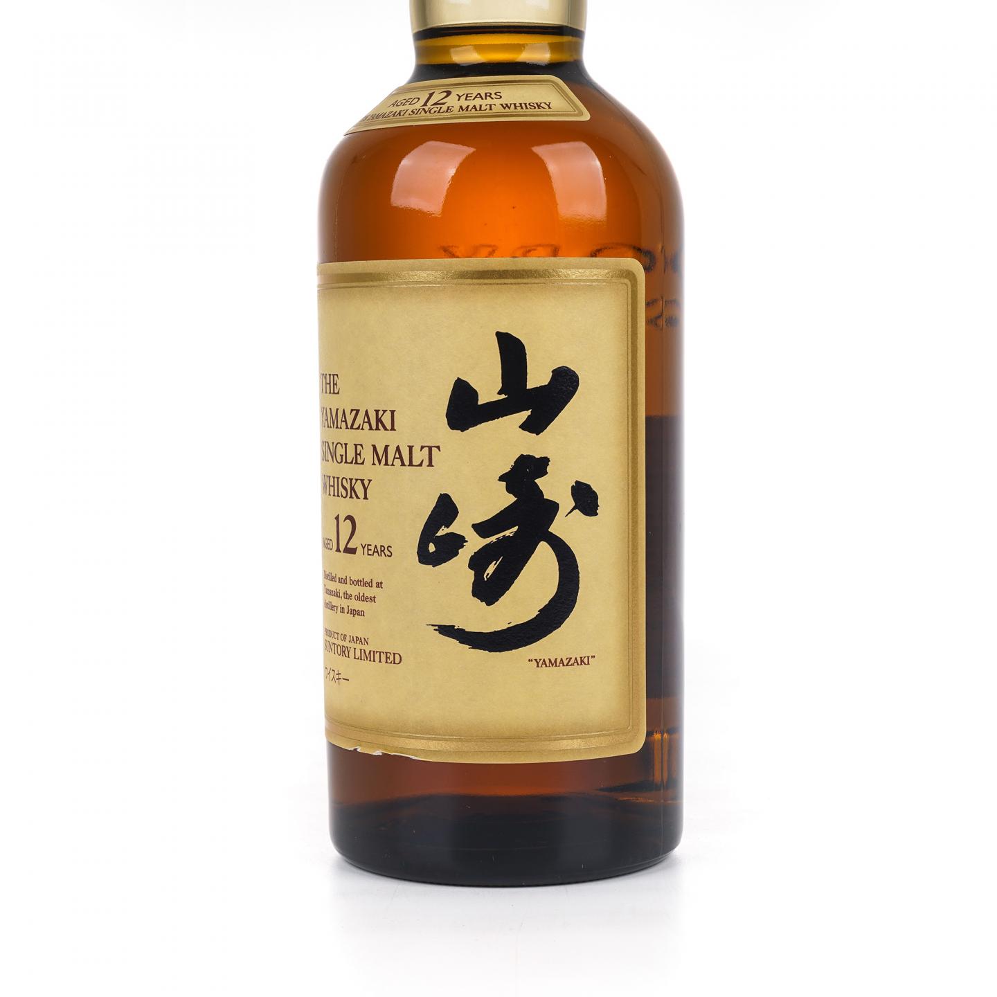 山崎 12年 Single Malt 金花盖