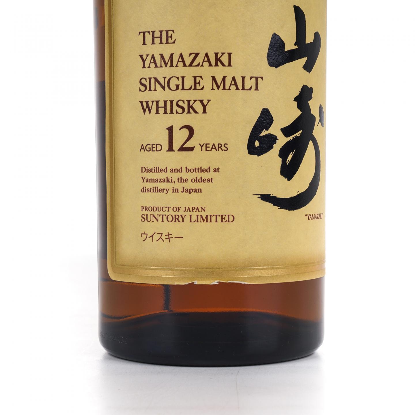 山崎 12年 Single Malt 金花盖