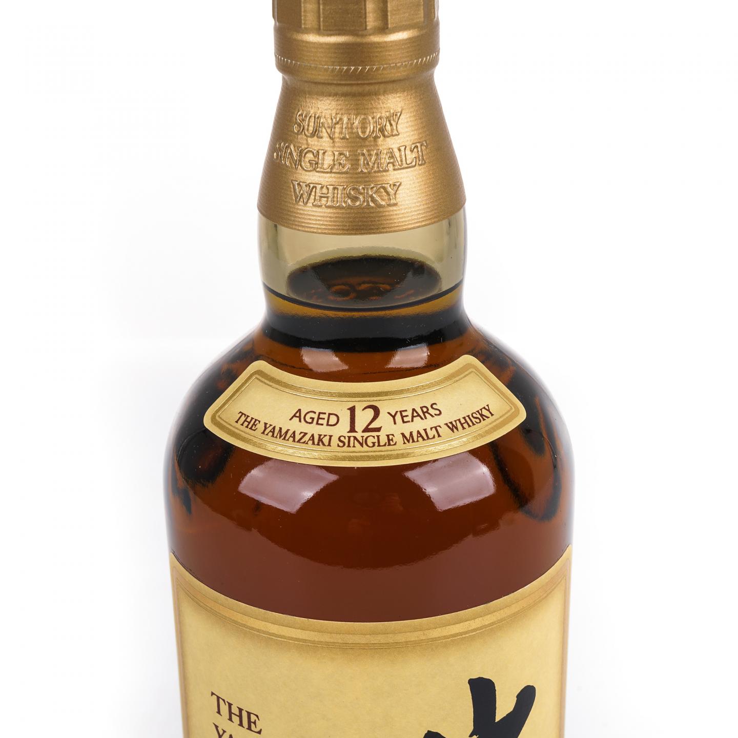 山崎 12年 Single Malt 金花盖