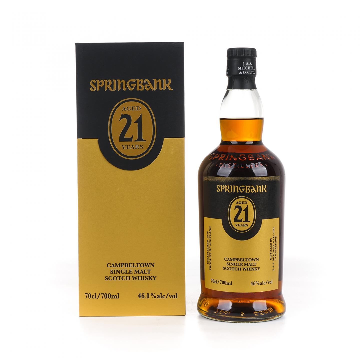 Springbank 云顶 21年 2025