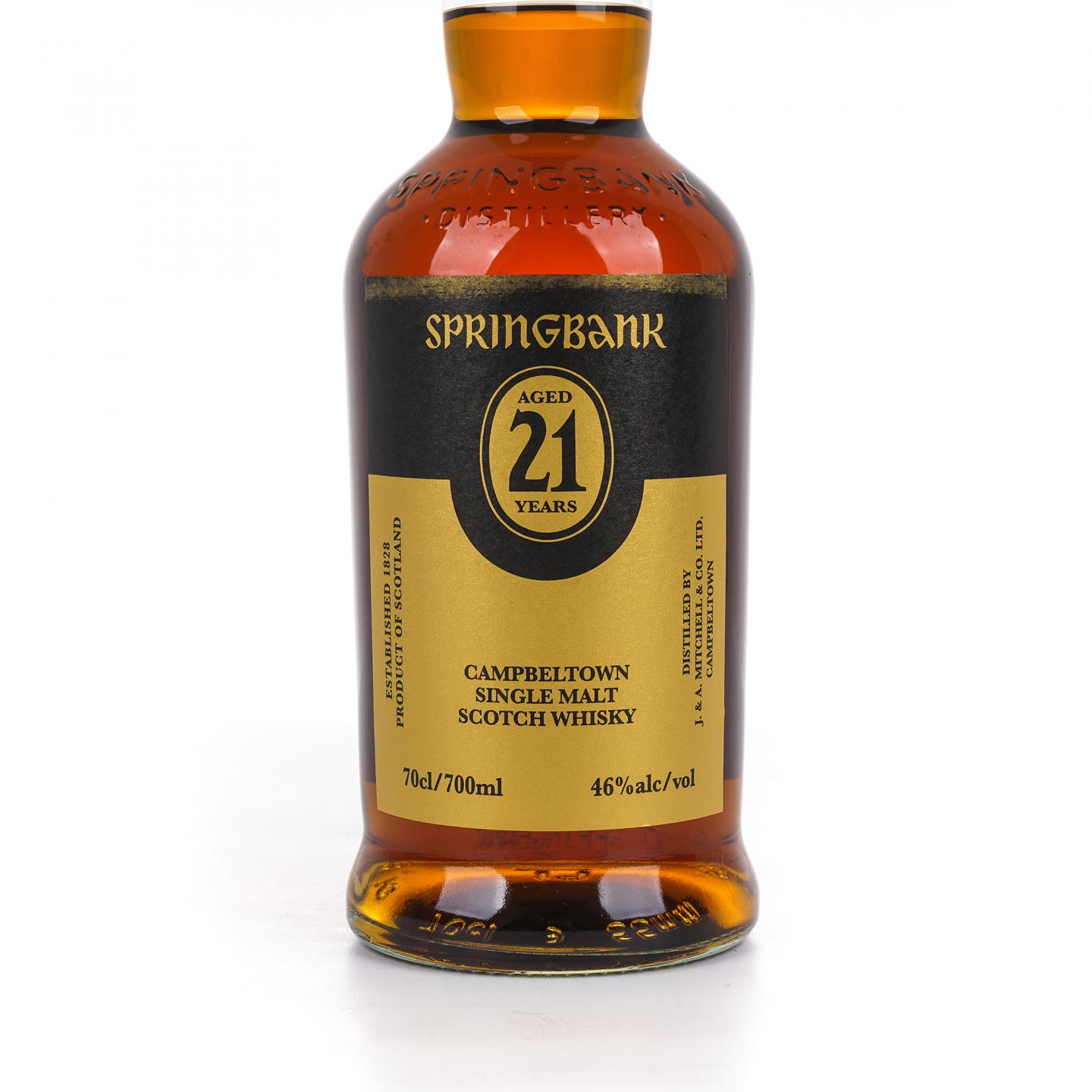 Springbank 云顶 21年 2025