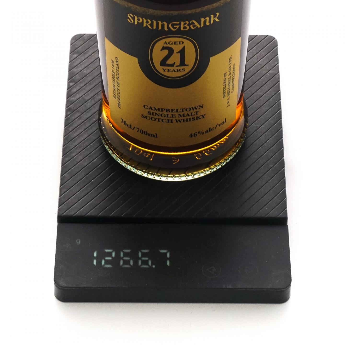 Springbank 云顶 21年 2025