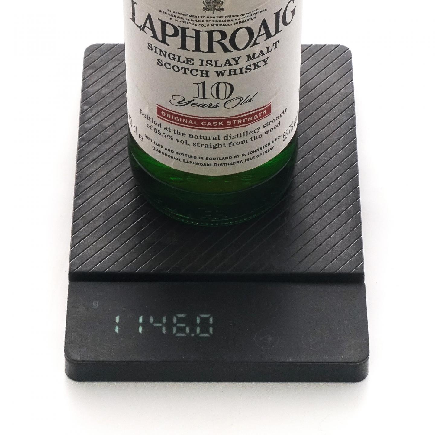 Laphroaig 拉弗格 10年 桶强 小红标 55.7%vol.
